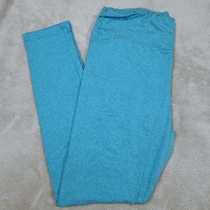 ✨ Lularoe TC Leggings Heathered Blue ✨